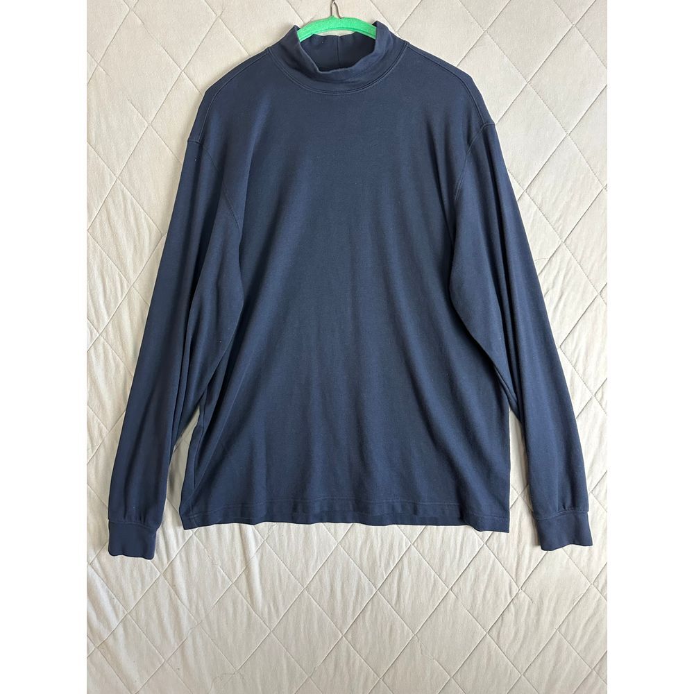 Lands' End Sweater Men's‎ Large Long Sleeve Turtle Neck